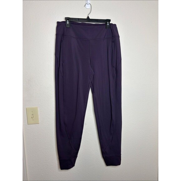 Athleta Pants - Athleta Women’s Purple Rainier Joggers Size Large Tall